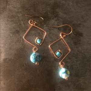 Handmade Copper earrings